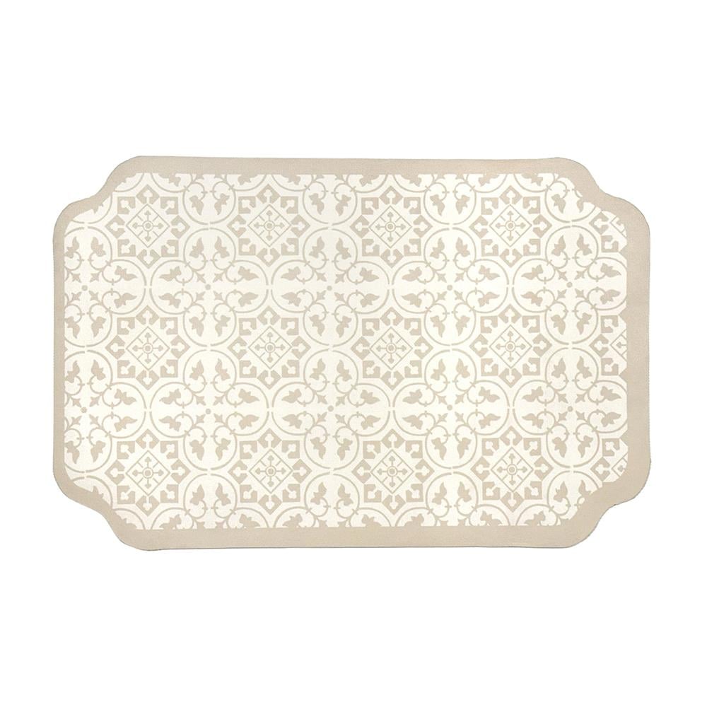 พรม HOME LIVING STYLE ARTISAN 45X70 ซม. สีครีม_0