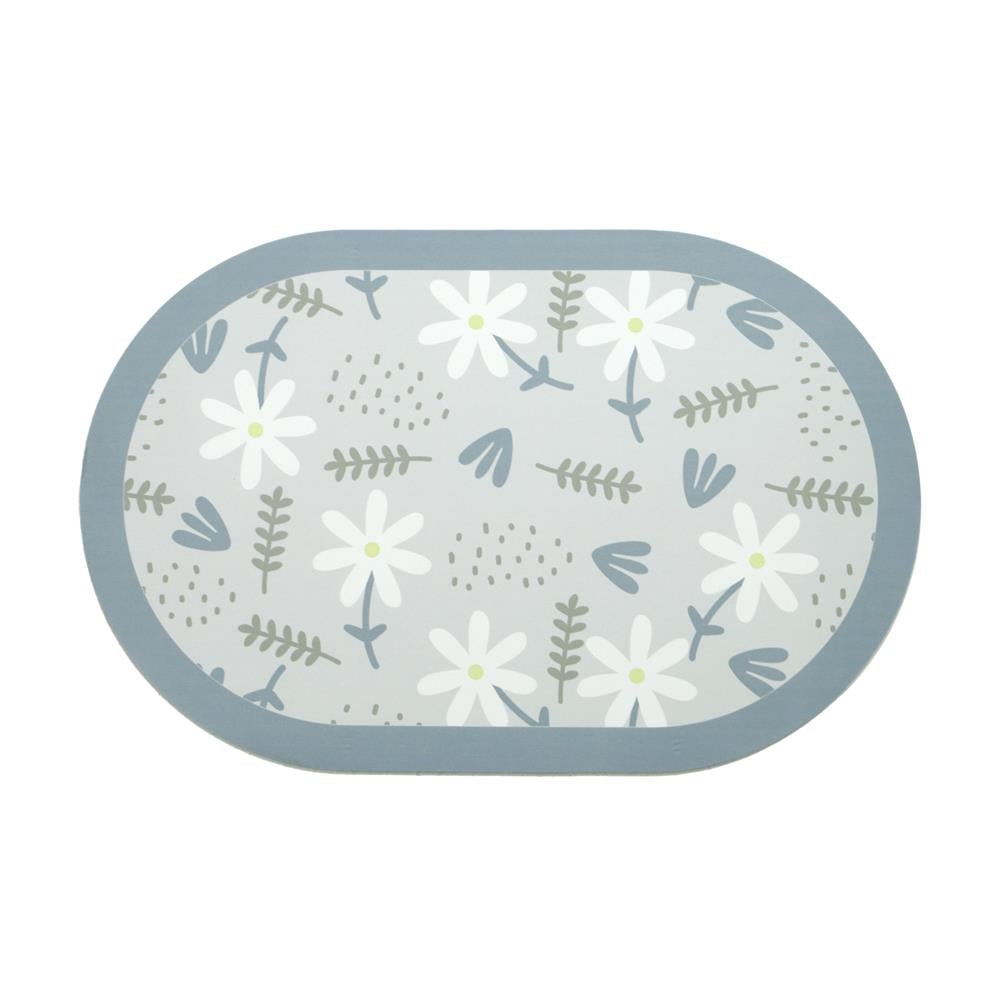พรม HOME LIVING STYLE BLOOM 45X70 ซม. สีฟ้า_1