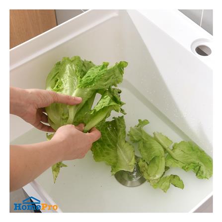 ซิงค์ขาตั้งพลาสติก 1 หลุม INFO BB5048 สีขาว_5