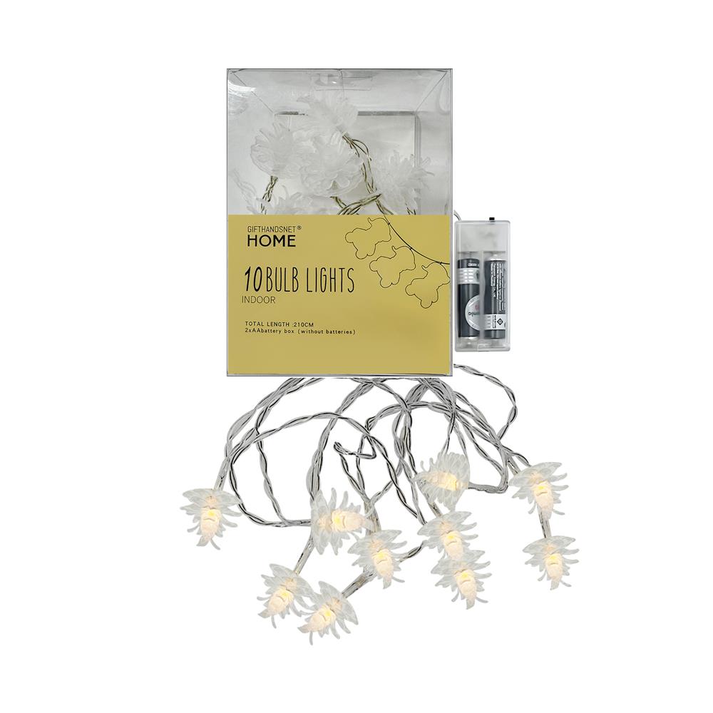 ไฟกะพริบ LED SIAMXMAS PINE CONES 1 วัตต์ 2.1 เมตร WARM WHITE