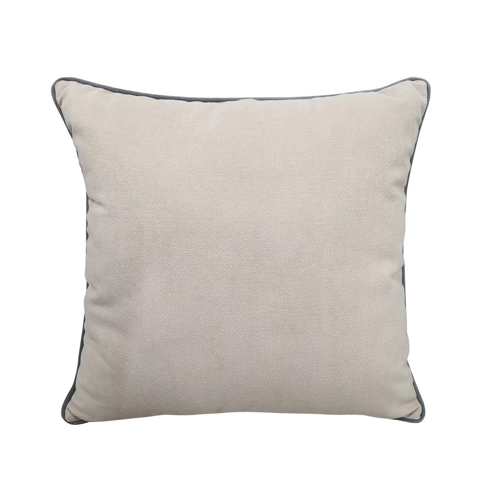 หมอนอิง HOME LIVING STYLE ZEN 17X17 นิ้ว สีครีม_1