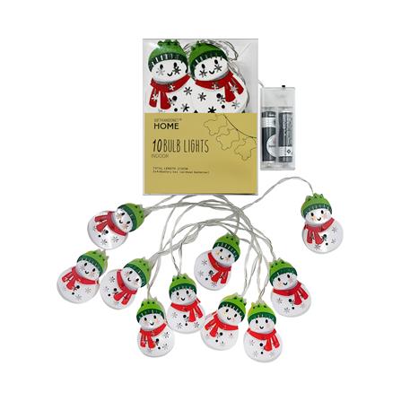 ไฟกะพริบ LED SIAMXMAS SNOWMAN 1 วัตต์ 2.1 เมตร WARM WHITE_0