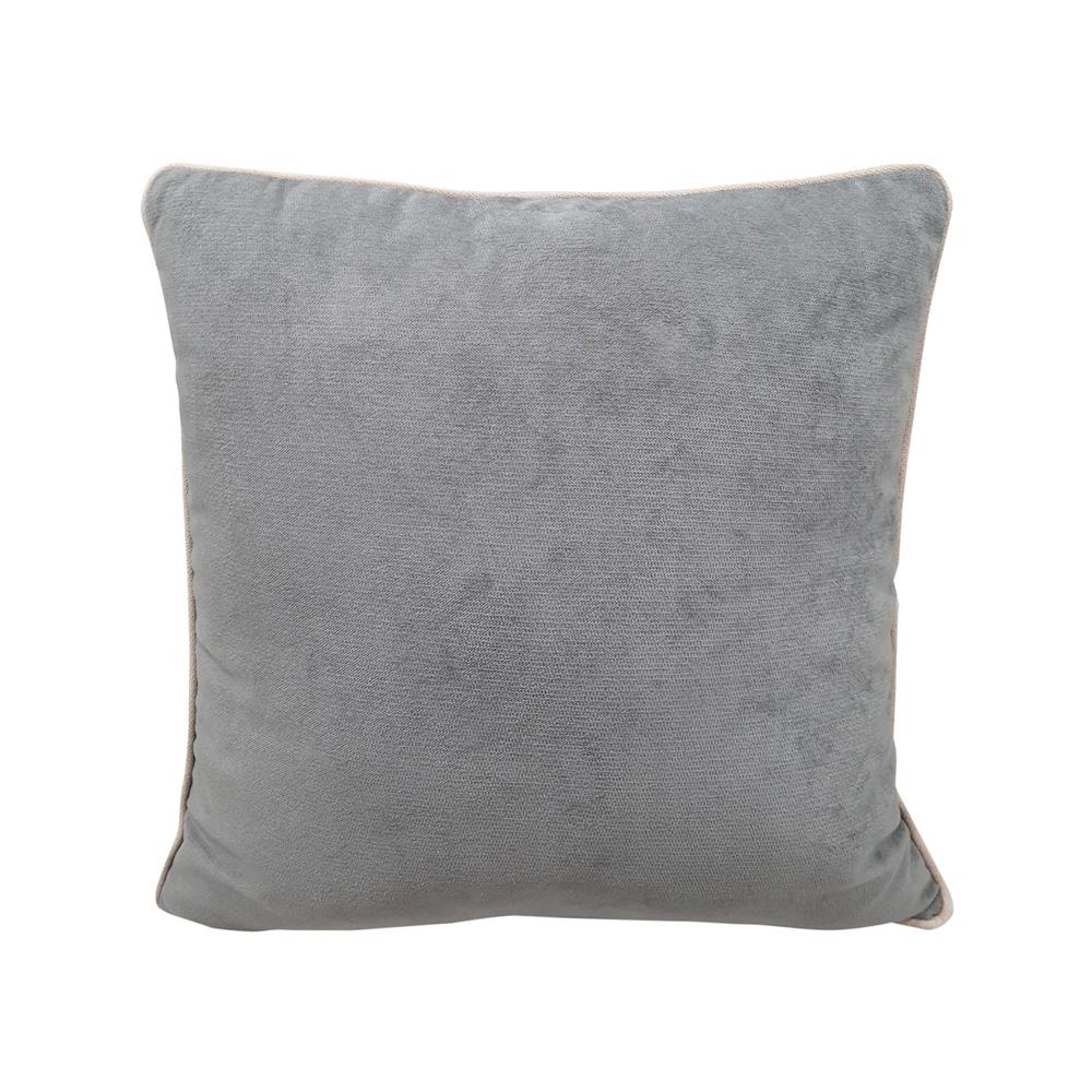 หมอนอิง HOME LIVING STYLE ZEN 17X17 นิ้ว สีเทา_0