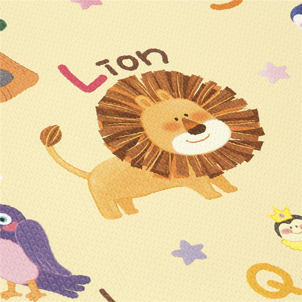 แผ่นอเนกประสงค์ HOME LIVING STYLE LION 130x190 ซม. สีเหลือง