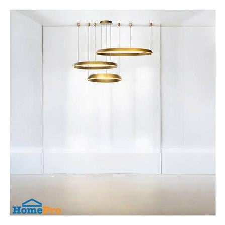ไฟช่อ LED L&E 01-A0260 WARM WHITE สีทอง 3 หัว_2