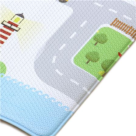 แผ่นอเนกประสงค์ HOME LIVING STYLE THE ROAD 130X190 ซม. สีเทา_5