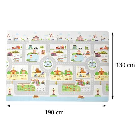 แผ่นอเนกประสงค์ HOME LIVING STYLE THE ROAD 130X190 ซม. สีเทา_11