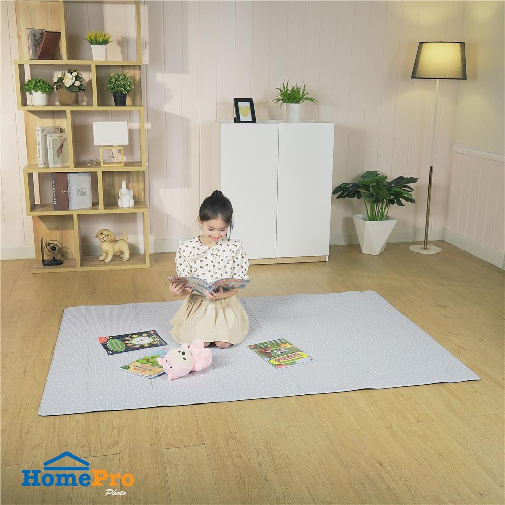 แผ่นอเนกประสงค์ HOME LIVING STYLE DOTTO 130X190 ซม. สีเทา