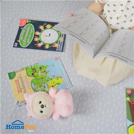 แผ่นอเนกประสงค์ HOME LIVING STYLE DOTTO 130X190 ซม. สีเทา_8