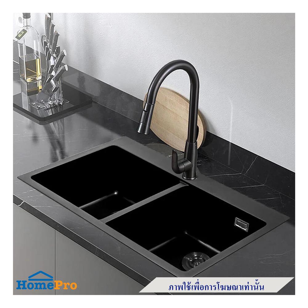 ซิงค์ฝัง 2 หลุม TEKA TQ 2B PVD BLACK