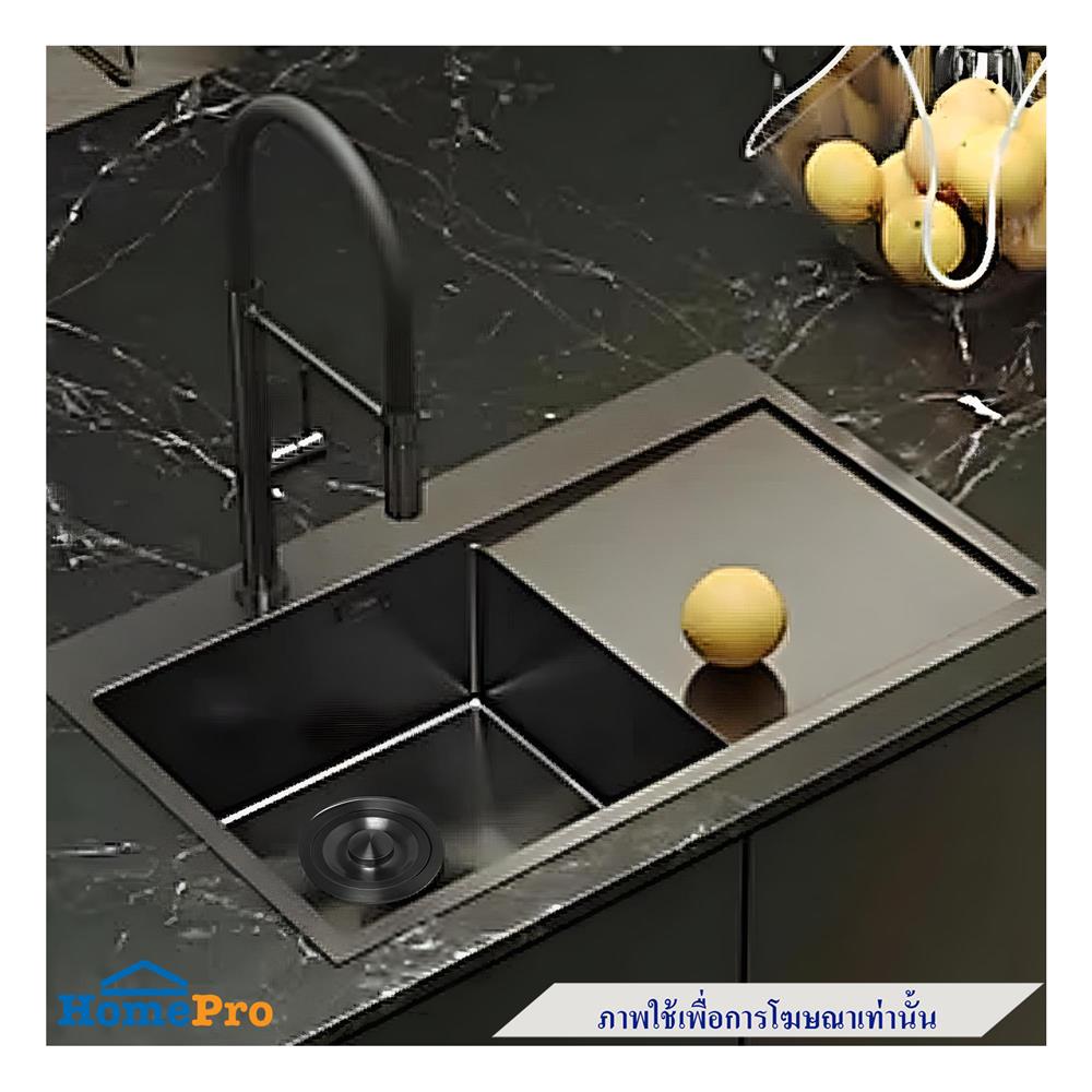 ซิงค์ฝัง 1 หลุม 1 ที่พัก TEKA TQ 1B1D PVD BLACK