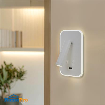 ไฟกิ่งภายใน LED CARINI MD3598 10 วัตต์ DAYLIGHT/COOL WHITE/WARM WHITE สีขาว 1 หัว_3