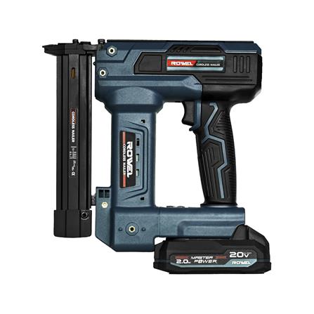 เครื่องยิงตะปูขาเดี่ยวไร้สาย (พร้อมแท่นชาร์จและแบตเตอรี่) ROWEL DNG300 20 โวลต์_1