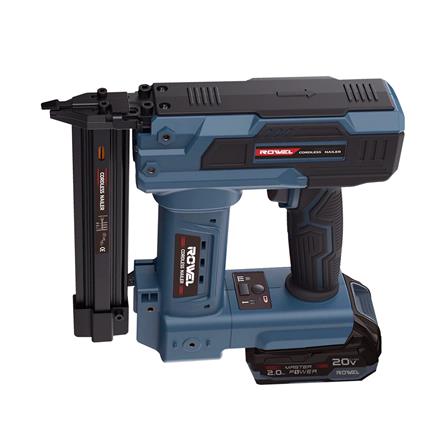 เครื่องยิงตะปูขาเดี่ยวไร้สาย (พร้อมแท่นชาร์จและแบตเตอรี่) ROWEL DNG300 20 โวลต์_0