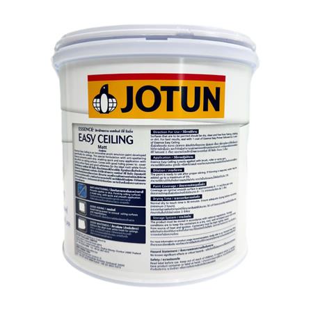 สีน้ำทาฝ้า ชนิดด้าน JOTUN ESSENCE EASY CEILING สีขาวหมอก 1 แกลลอน_1