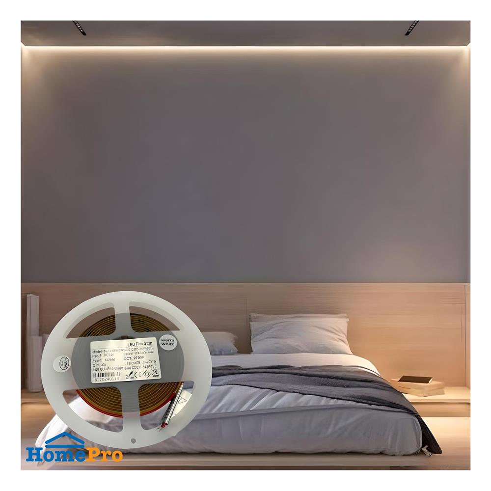 ไฟเส้น LED L&E 16-05928 12 วัตต์ 3 เมตร WARM WHITE