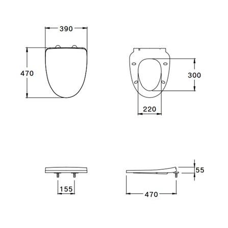 ฝารองนั่ง SLOW CLOSE COTTO C91253_2