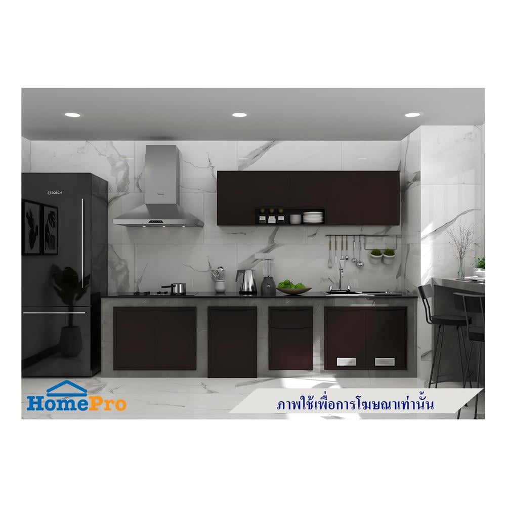 ตู้เข้ามุมซ้าย MJ ECO 80x60 ซม. สี DARK CHOCOLATE