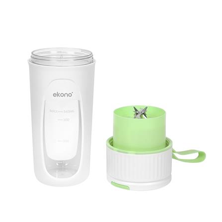 เครื่องปั่นน้ำผลไม้ EKONO EK02 340 มล. สีเขียว_2