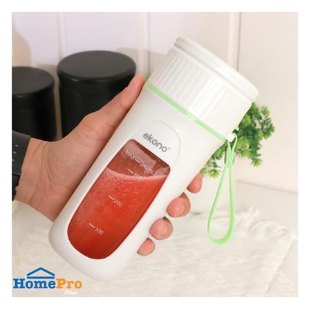 เครื่องปั่นน้ำผลไม้ EKONO EK02 340 มล. สีเขียว_6