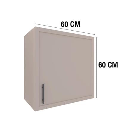 ตู้แขวนเดี่ยว MJ SLIM SHAKER 60x60 ซม. สี BEIGE_4