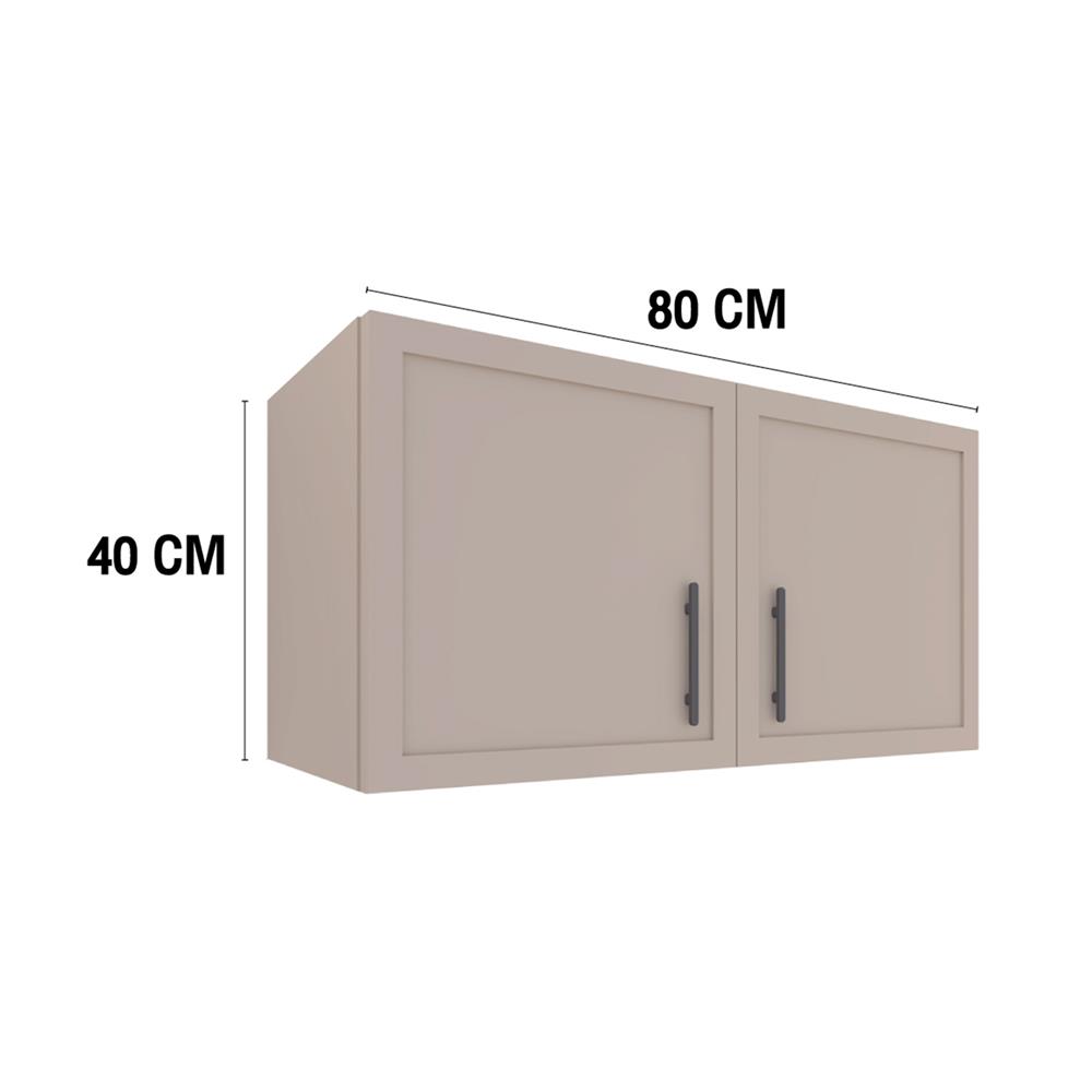 ตู้แขวนคู่ MJ SLIM SHAKER 80x40 ซม. สี BEIGE