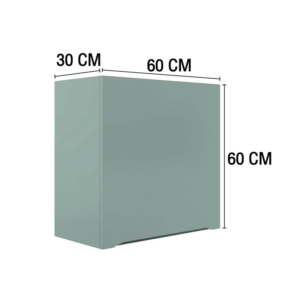 ตู้แขวนเดี่ยว MJ ECO 60x60 ซม. สี SEA SALT