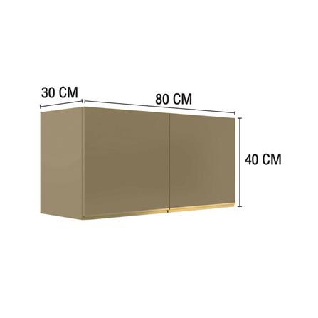 ตู้แขวนคู่ MJ ETERNITY 80x40 ซม. สี SAND BEIGE_4