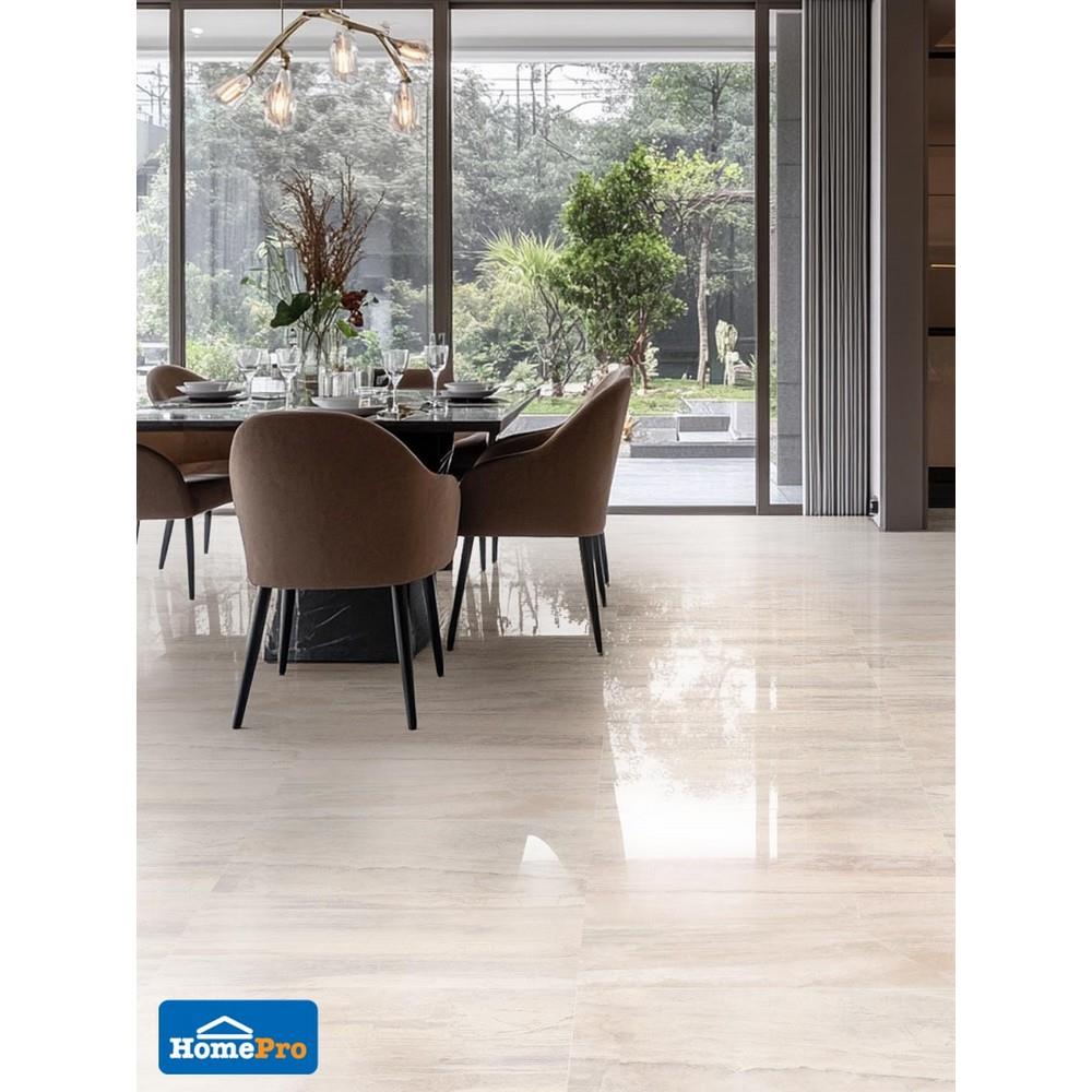 กระเบื้องพื้นพอร์ซเลน 45x90 ซม. COTTO ESPANA ลักซ์ชัวรี ซอฟต์ เบจ Gxx6P030 1.22 ตร.ม.