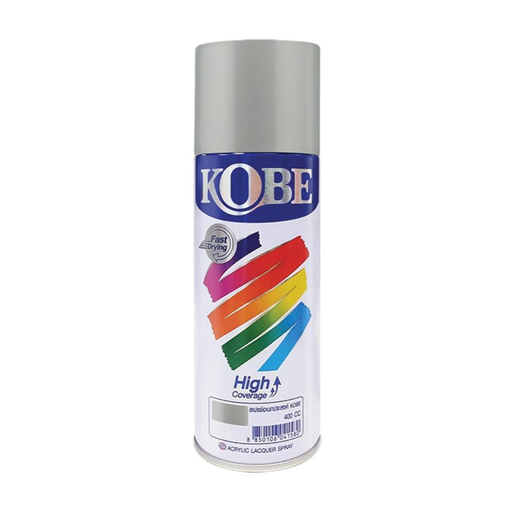 สีสเปรย์ TOA KOBE 950 สี BRIGHT SILVER 400 ซีซี