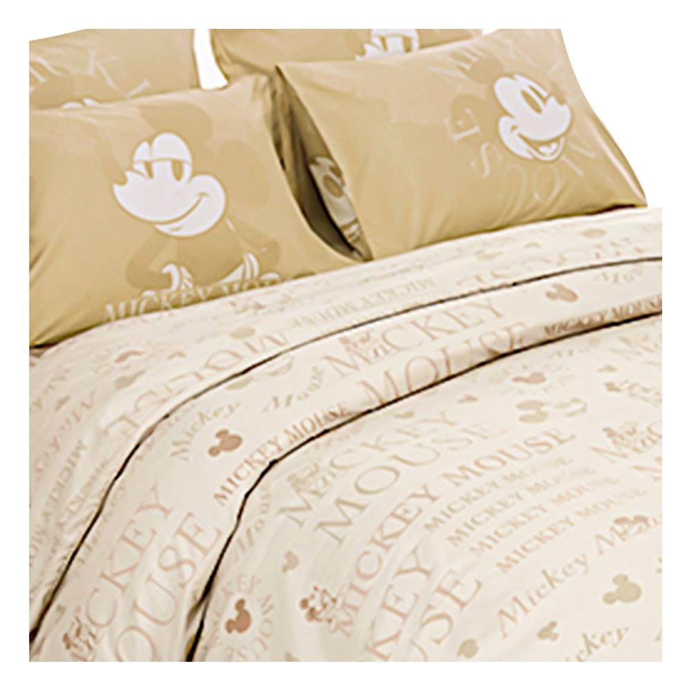 ชุดผ้าปูที่นอน 3.5 ฟุต 3 ชิ้น FOUNTAIN MICKEY MOUSE 70105-FTC152