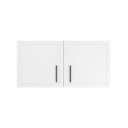 ตู้แขวนคู่ MJ SLIM SHAKER 80x40 ซม. สี WHITE PEARL_0