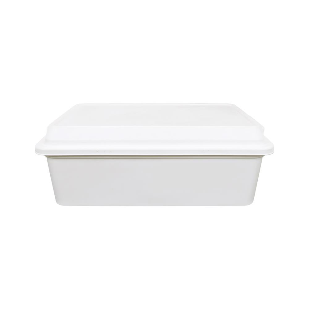 กล่องฝาหูล็อก STACKO CICL 6 ลิตร 36X24X13 ซม. สีขาว