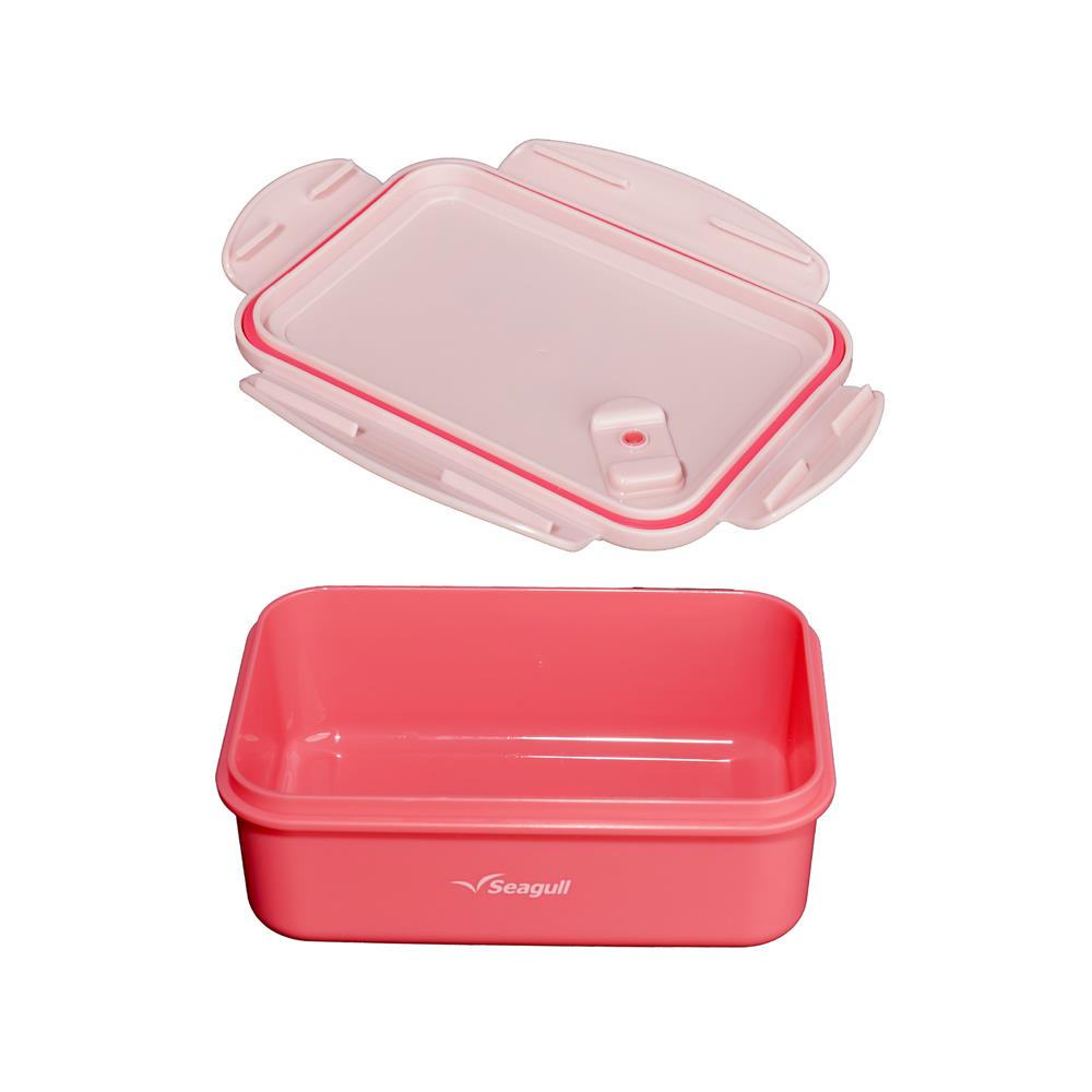 กล่องอาหารพลาสติก SEAGULL SPYXFAMILY 830 มล. สีชมพู