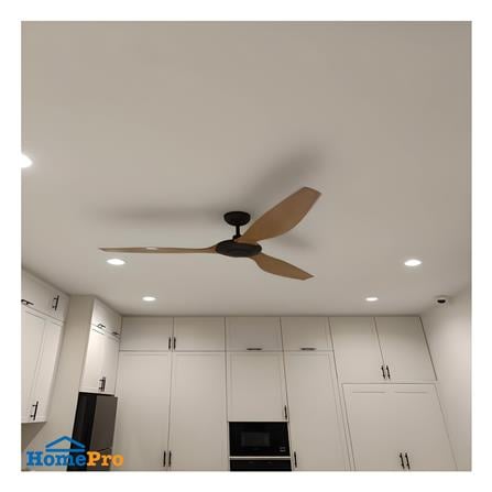 พัดลมไม่มีโคมไฟ MR.KEN 25-01464 60 นิ้ว สีน้ำตาล_3