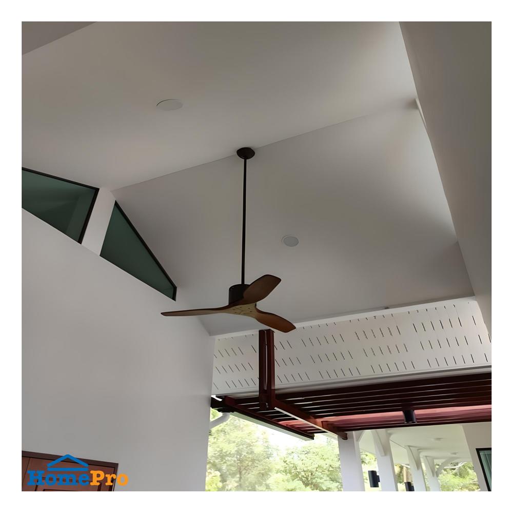 พัดลมไม่มีโคมไฟ MR.KEN 25-02052 40 นิ้ว สีน้ำตาลเข้ม