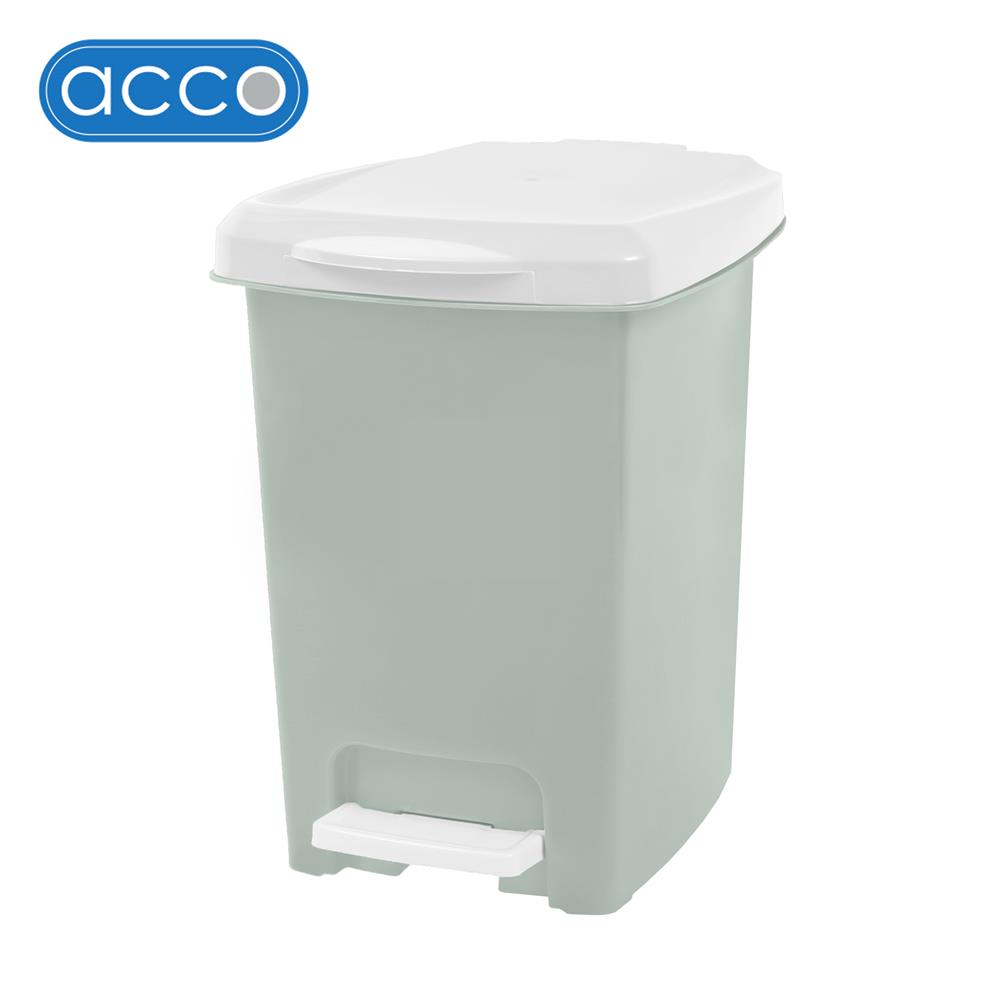 ถังขยะเหยียบเหลี่ยม ACCO CIRCULAR 5 ลิตร สีเขียว