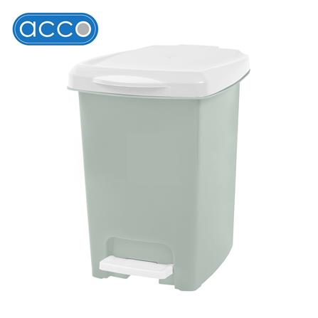 ถังขยะเหยียบเหลี่ยม ACCO CIRCULAR 5 ลิตร สีเขียว_0