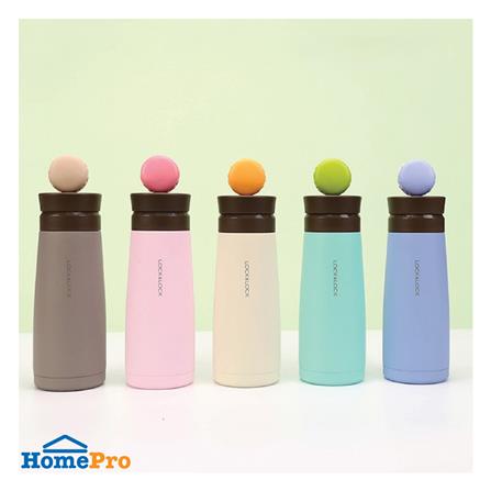 กระติกสุญญากาศ LOCKNLOCK MACARON 450 มล. สีชมพู_1