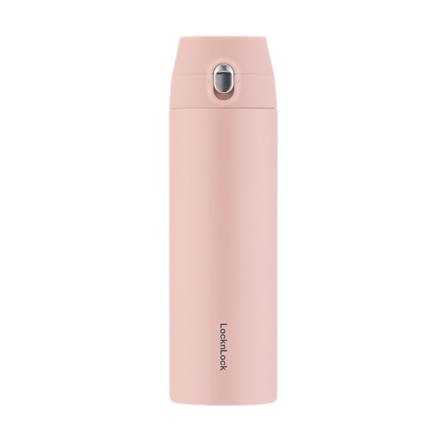 กระติกสุญญากาศ LOCKNLOCK TUMBLER 500 มล. สีชมพู_0
