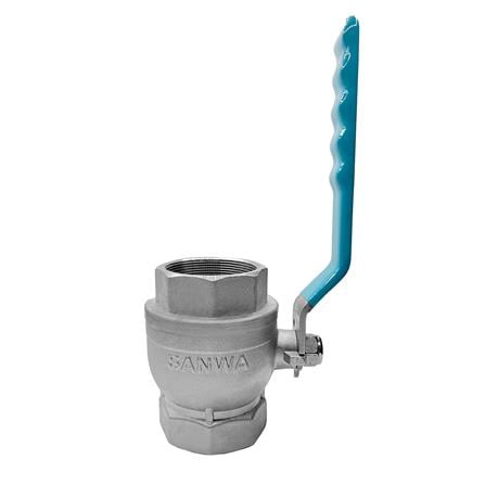 บอลวาล์วทองเหลืองรูเต็ม SANWA BV-100 4 นิ้ว_5