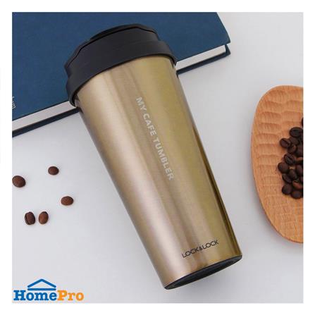 กระติกสุญญากาศ LOCKNLOCK CLIP TUMBLER 0.54 ลิตร สีทอง_3