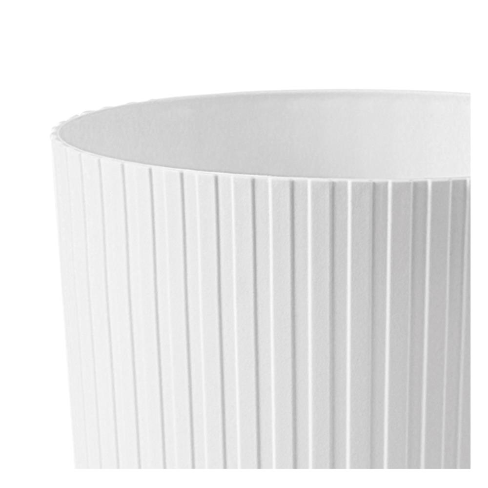 ถังขยะกลม ACCO CURVY 10 ลิตร สีขาว