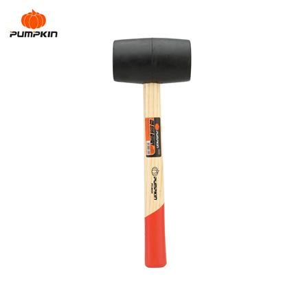 ค้อนยาง ด้ามไม้ PUMPKIN 29330 24 ออนซ์ สีส้ม-ดำ_0