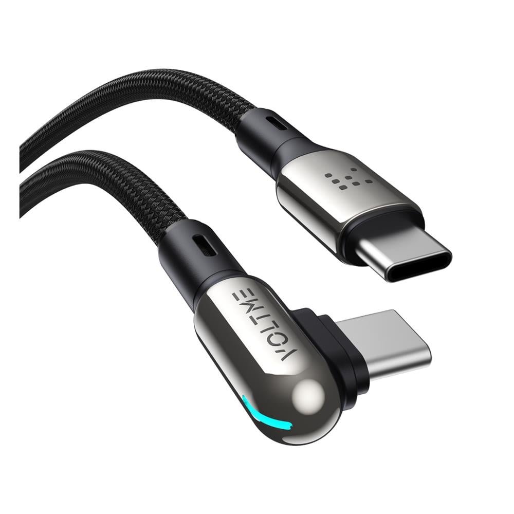 สายชาร์จ USB-C TO USB-C VOLTME POWERLINK STARK C2070 2 เมตร สีดำ