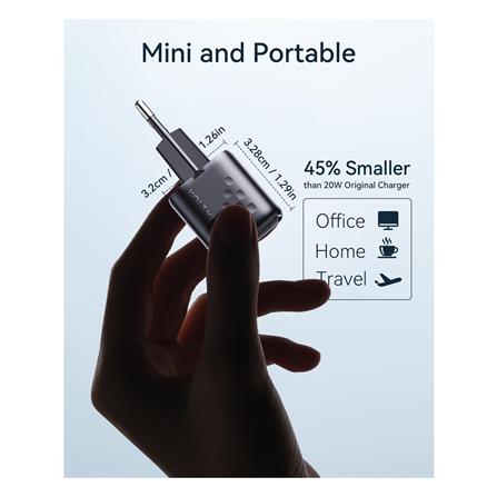 อะแดปเตอร์ USB-A&C VOLTME V2003TH 20W สีดำ_3
