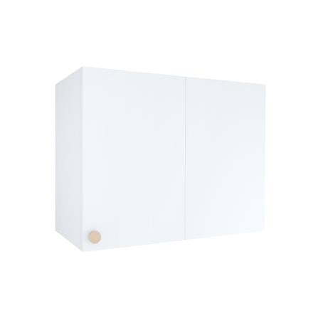 ตู้แขวนเข้ามุมขวา MJ DOT 80x60 ซม. สี WHITE_1