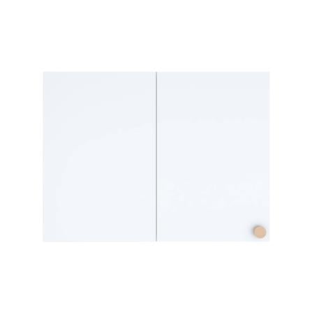 ตู้แขวนเข้ามุมซ้าย MJ DOT 80x60 ซม. สี WHITE_0