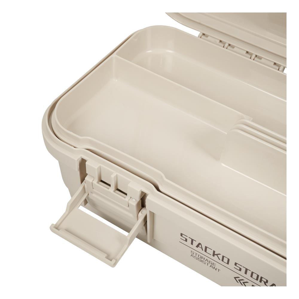 กล่องหูหิ้ว STACKO GLAM 2031 36.5X18X12.7 ซม. สีเบจ