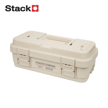 กล่องหูหิ้ว STACKO GLAM 2031 36.5X18X12.7 ซม. สีเบจ_1